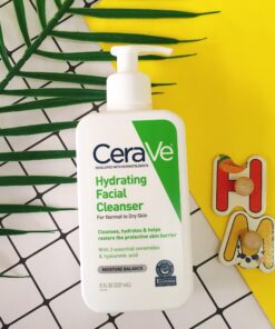 ژل شستشوی صورت سراوی پوست نرمال و خشک 237 میل Cerave Hydrating سفارش اروپا