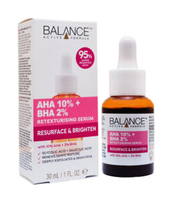 سرم پوست لایه بردار و بازسازی کننده بالانس مدل 2% Balance AHA 10% + BHA