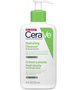 ژل شستشو و آبرسان قوی سراوی Cerave حجم 236میل| مخصوص پوست نرمال و خشک
